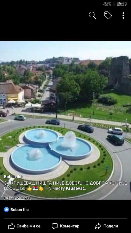 Apartman Una Kruševac Kültér fotó